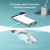 Anker A83D1 3-in-1, 10Gbps, For iPhone MagGo USB-C Adapter - Buds Green